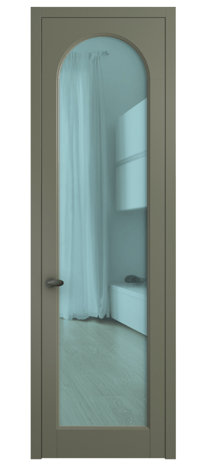 Дверь межкомнатная Palazzo 6804 Матовый оливковый тёмный Прозрачное голубое стекло, триплекс 0536 МОТ Цена 97029 ₽ Наличники уже входят в базовый комплект. Фабрика дверей Волховец 8 (800) 551 43 19 Межкомнатная дверь Palazzo 6804 Матовый оливковый тёмный Прозрачное голубое стекло, триплекс Цена 97029 ₽ | Volhovec