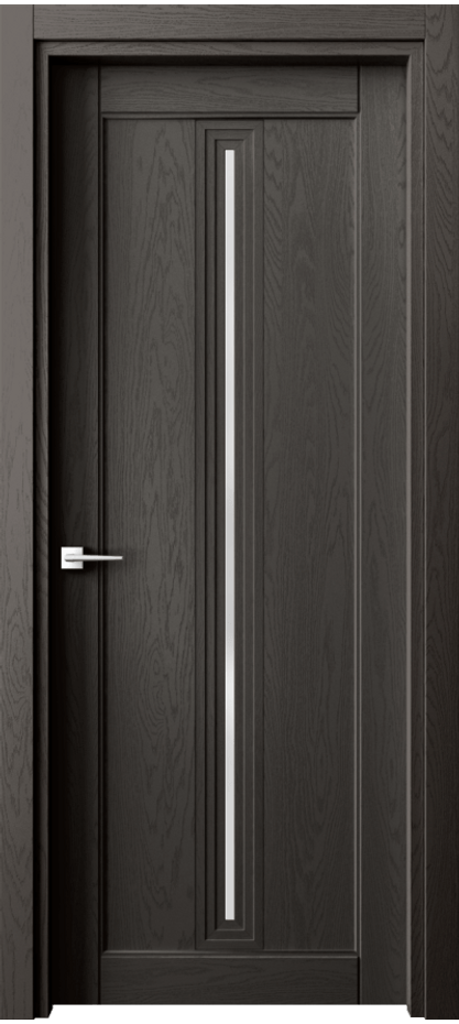 Дверь межкомнатная Ego 6123 Дуб антрацит Сатинированное стекло Гладкий наличник Ego ДАН Цена 6220 AZE Наличники уже входят в базовый комплект. Фабрика дверей Волховец 8 (800) 551 43 19 Межкомнатная дверь Ego 6123 Дуб антрацит Сатинированное стекло Цена 6220 AZE | Volhovec