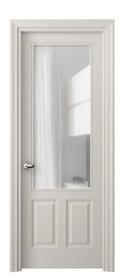 Дверь межкомнатная Esse 8522 Матовый облачно-серый Рифлёное стекло "Дюна", триплекс, 8 мм Фигурный универсальный наличник МОС Цена 72099 ₽ Наличники уже входят в базовый комплект. Фабрика дверей Волховец 8 (800) 551 43 19 Межкомнатная дверь Esse 8522 Матовый облачно-серый Рифлёное стекло "Дюна", триплекс, 8 мм Цена 72099 ₽ | Volhovec