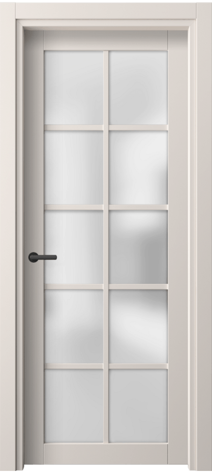 Дверь межкомнатная Neo 2106 ПЭТ тёплый-белый Сатинированное стекло Гладкий классический наличник ПЭТБ  Цена 26959 ₽ Наличники уже входят в базовый комплект. Фабрика дверей Волховец 8 (800) 551 43 19 Межкомнатная дверь Neo 2106 ПЭТ тёплый-белый Сатинированное стекло Цена 26959 ₽ | Volhovec