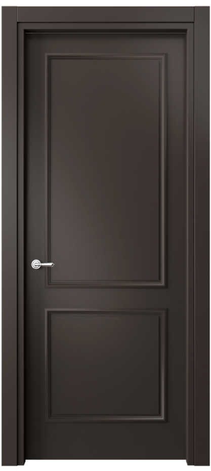 Дверь межкомнатная Paris 8121 Матовый антрацит Гладкий наличник МАН Цена 64599 ₽ Наличники уже входят в базовый комплект. Фабрика дверей Волховец 8 (800) 551 43 19 Межкомнатная дверь Paris 8121 Матовый антрацит Цена 64599 ₽| Volhovec