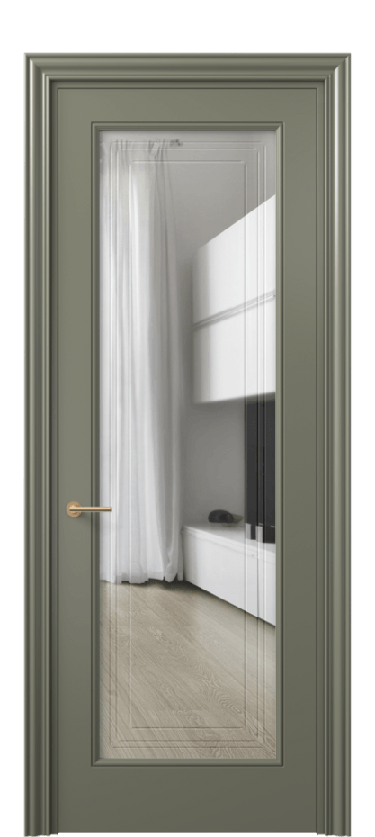 Дверь межкомнатная Mascot 8400 Матовый оливковый тёмный Прозрачное стекло с гравировкой "Грани", триплекс, 7 мм Фигурный наличник МОТ Цена 77599 ₽ Наличники уже входят в базовый комплект. Фабрика дверей Волховец 8 (800) 551 43 19 Межкомнатная дверь Mascot 8400 Матовый оливковый тёмный Прозрачное стекло с гравировкой "Грани", триплекс, 7 мм Цена 77599 ₽ | Volhovec