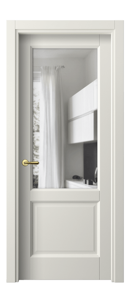 Дверь межкомнатная Galant 1422 Матовый жемчужный Прозрачное стекло Гладкий наличник МЖМ Цена 52399 ₽ Наличники уже входят в базовый комплект. Фабрика дверей Волховец 8 (800) 551 43 19 Межкомнатная дверь Galant 1422 Матовый жемчужный Прозрачное стекло Цена 52399 ₽ | Volhovec