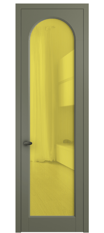 Дверь межкомнатная Палаццо 6804 Матовый оливковый тёмный Рифлёное желтое стекло "Дюна", триплекс 0536 МОТ Цена 103029 ₽ Наличники уже входят в базовый комплект. Фабрика дверей Волховец 8 (800) 551 43 19 Межкомнатная дверь Палаццо 6804 Матовый оливковый тёмный Рифлёное желтое стекло "Дюна", триплекс Цена 103029 ₽ | Volhovec