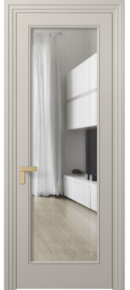 Дверь межкомнатная Rocca 8300 Матовый светло-бежевый Прозрачное стекло с гравировкой "Каннелюры", триплекс Каскадный компланарный наличник МСБЖ Цена 91899 ₽ Наличники уже входят в базовый комплект. Фабрика дверей Волховец 8 (800) 551 43 19 Межкомнатная дверь Rocca 8300 Матовый светло-бежевый Прозрачное стекло с гравировкой "Каннелюры", триплекс Цена 91899 ₽ | Volhovec