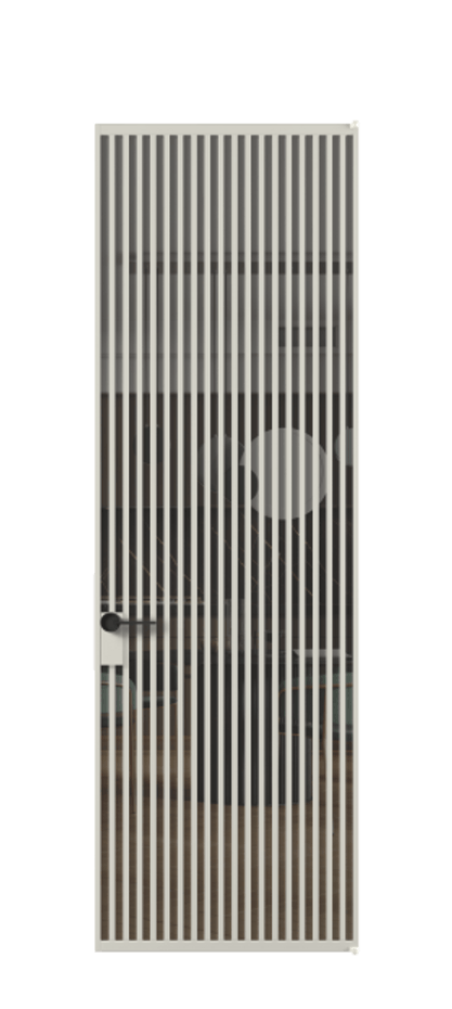 Алюминиевая дверь АЛПЛ040.06 Алюминий тёплый серый Прозрачное серое стекло, триплекс. Без короба АТСР Цена 193490 Стоимость комплекта двери включает: 1. Полотно (600/650/700/750/800/850/900/950*2000-2400 мм).
2. Короб
3. Комплект фурнитуры (2 торцевые петли и магнитный замок с ответной планкой). Фабрика дверей Волховец 8 (800) 551 43 19 Алюминиевая дверь АЛПЛ040.06 Алюминий тёплый серый Прозрачное серое стекло, триплекс Цена 193490 | Volhovec