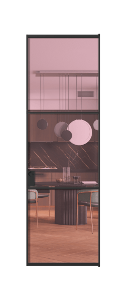 Алюминиевая дверь АЛПЛ040.03 Алюминий Черный Прозрачное розовое стекло, триплекс. Без короба чер Цена 120130 Стоимость комплекта двери включает:
1. Полотно (600/650/700/750/800/850/900/950*2000-2400 мм).
2. Короб
3. Комплект фурнитуры (2 торцевые петли и магнитный замок с ответной планкой). Фабрика дверей Волховец 8 (800) 551 43 19 Алюминиевая дверь АЛПЛ040.03 Алюминий Черный Прозрачное розовое стекло, триплекс Цена 120130 | Volhovec