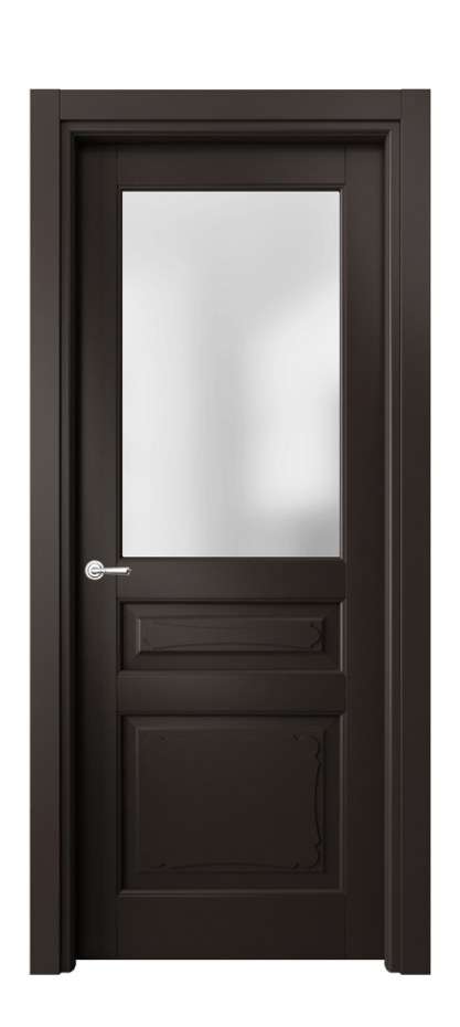 Дверь межкомнатная Toscana Elegante 6324 Бук антрацит Сатинированное стекло Гладкий наличник БАН Цена 101199 ₽ Наличники уже входят в базовый комплект. Фабрика дверей Волховец 8 (800) 551 43 19 Межкомнатная дверь Toscana Elegante 6324 Бук антрацит Сатинированное стекло Цена 101199 ₽ | Volhovec