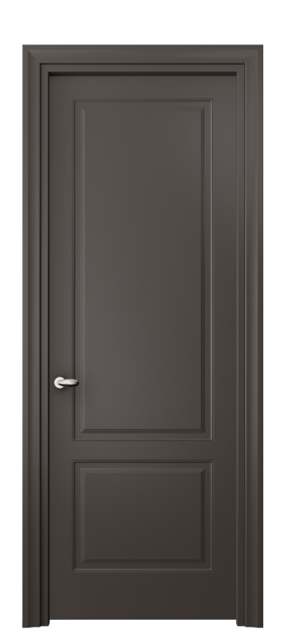 Дверь межкомнатная Esse 8551 Матовый антрацит  Фигурный универсальный наличник МАН Цена 42399 ₽ Наличники уже входят в базовый комплект. Фабрика дверей Волховец 8 (800) 551 43 19 Межкомнатная дверь Esse 8551 Матовый антрацит  Цена 42399 ₽ | Volhovec