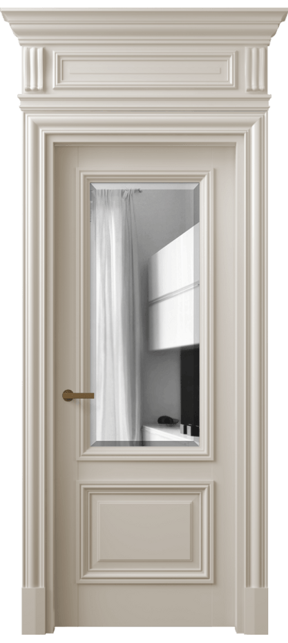 Дверь межкомнатная Антик 7302 Матовый светло-бежевый Двустороннее зеркало с фацетом, триплекс КЭП + Объёмный фриз + Карниз МСБЖ Цена 167309 ₽ Наличники уже входят в базовый комплект. Фабрика дверей Волховец 8 (800) 551 43 19 Межкомнатная дверь Антик 7302 Матовый светло-бежевый Двустороннее зеркало с фацетом, триплекс Цена 167309 ₽ | Volhovec