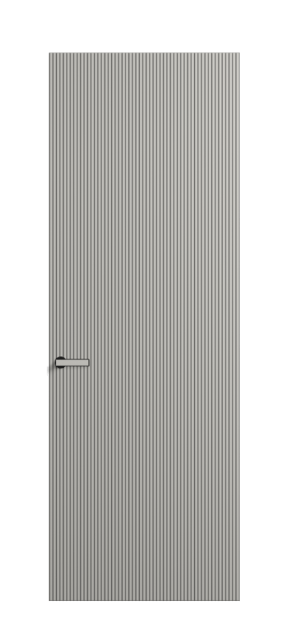 Дверь межкомнатная Velvet 8201 Матовый серый. Скрытый короб Черный Цена 64969 . Фабрика дверей Волховец 8 (800) 551 43 19 Межкомнатная дверь Velvet 8201 Матовый серый. Цена 64969 | Volhovec