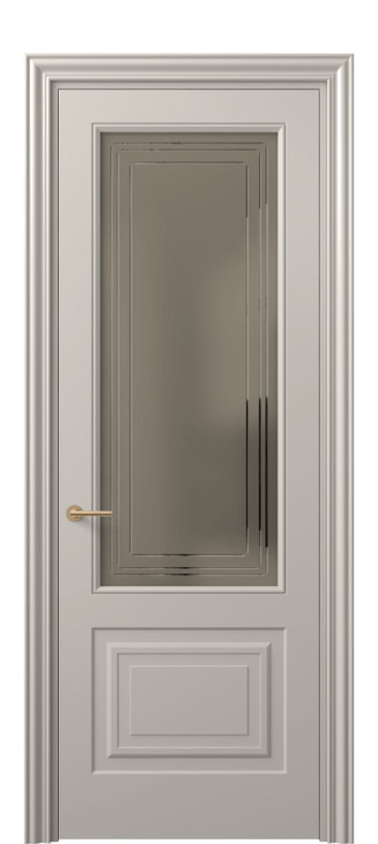 Дверь межкомнатная Маскот 8452 Матовый светло-бежевый Сатинированное бронзовое стекло с гравировкой "Грани", триплекс Фигурный наличник МСБЖ Цена 66824 ₽ Наличники уже входят в базовый комплект. Фабрика дверей Волховец 8 (800) 551 43 19 Межкомнатная дверь Маскот 8452 Матовый светло-бежевый Сатинированное бронзовое стекло с гравировкой "Грани", триплекс Цена 66824 ₽ | Volhovec