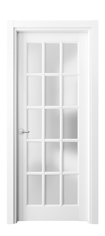 Дверь межкомнатная Тоскана Грильято 6311 Матовый белоснежный Сатинированное стекло Гладкий наличник МБЛ Цена 111899 ₽ Наличники уже входят в базовый комплект. Фабрика дверей Волховец 8 (800) 551 43 19 Межкомнатная дверь Тоскана Грильято 6311 Матовый белоснежный Сатинированное стекло Цена 111899 ₽ | Volhovec