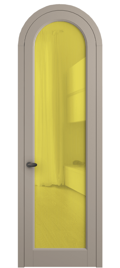 Дверь межкомнатная Palazzo 6814 Матовый бисквитный Рифлёное желтое стекло "Дюна", триплекс 0536R МБСК Цена 144280 ₽ Наличники уже входят в базовый комплект. Фабрика дверей Волховец 8 (800) 551 43 19 Межкомнатная дверь Palazzo 6814 Матовый бисквитный Рифлёное желтое стекло "Дюна", триплекс Цена 144280 ₽ | Volhovec