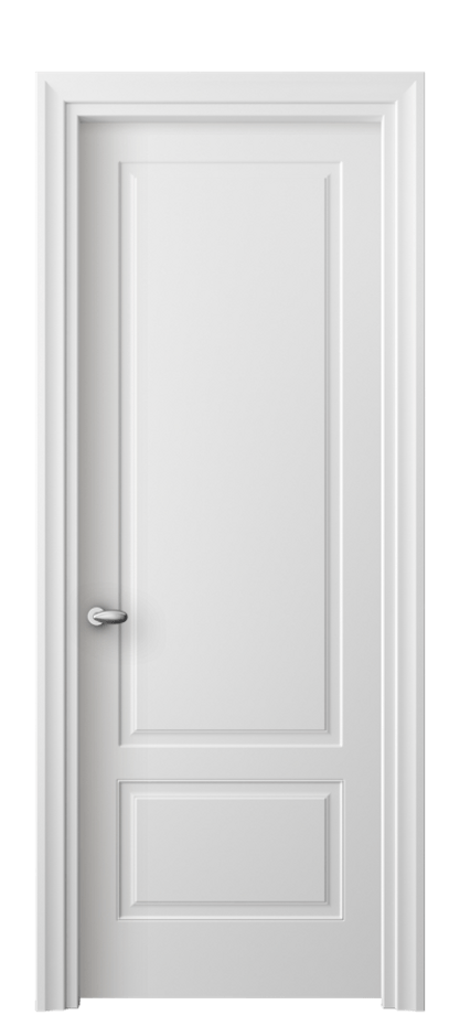 Дверь межкомнатная Esse 8541 Матовый белоснежный  Фигурный универсальный наличник МБЛ Цена 52999 ₽ Наличники уже входят в базовый комплект. Фабрика дверей Волховец 8 (800) 551 43 19 Межкомнатная дверь Esse 8541 Матовый белоснежный  Цена 52999 ₽ | Volhovec