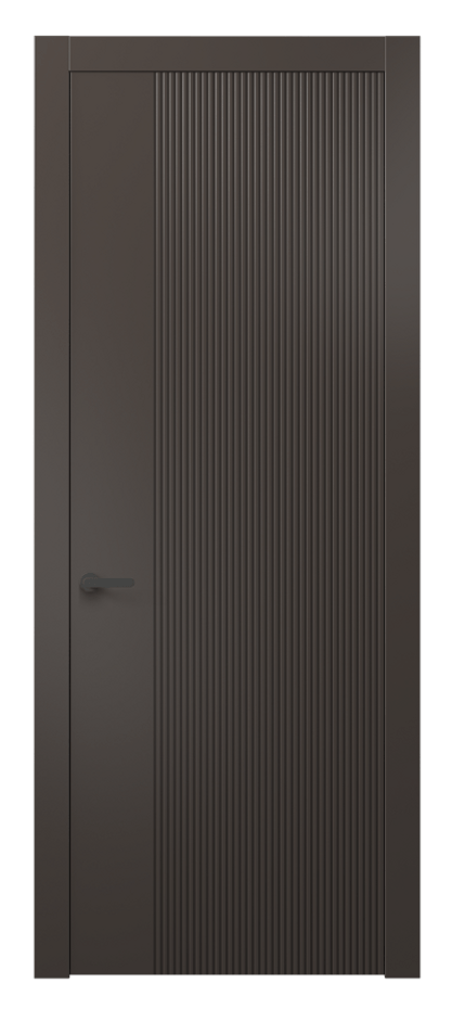 Дверь межкомнатная Dune 8623 Матовый антрацит  Гладкий компланарный наличник МАН Цена 45099 ₽ Наличники уже входят в базовый комплект. Фабрика дверей Волховец 8 (800) 551 43 19 Межкомнатная дверь Dune 8623 Матовый антрацит  Цена 45099 ₽ | Volhovec