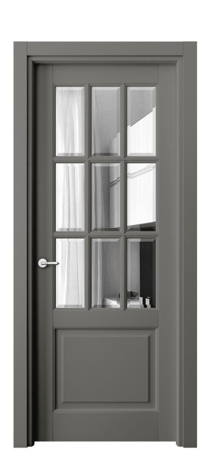 Дверь межкомнатная Toscana Grigliato 6312 Бук классический серый Двустороннее зеркало с фацетом, триплекс, 8 мм Гладкий наличник БКЛС Цена 114599 ₽ Наличники уже входят в базовый комплект. Фабрика дверей Волховец 8 (800) 551 43 19 Межкомнатная дверь Toscana Grigliato 6312 Бук классический серый Двустороннее зеркало с фацетом, триплекс, 8 мм Цена 114599 ₽ | Volhovec