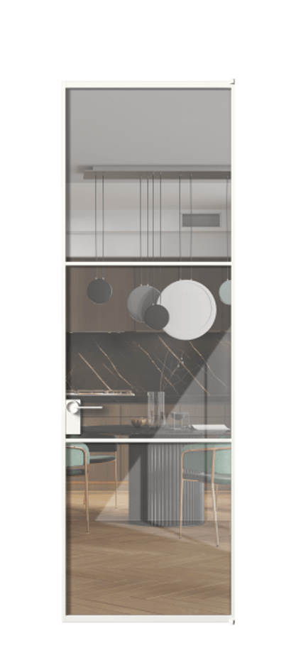 Алюминиевая дверь АЛПЛ040.03 Алюминий Белый Рефлективное прозрачное стекло "Stopsol", калёное. Без короба бел Цена 146970 Стоимость комплекта двери включает:
1. Полотно (600/650/700/750/800/850/900/950*2000-2400 мм).
2. Короб
3. Комплект фурнитуры (2 торцевые петли и магнитный замок с ответной планкой). Фабрика дверей Волховец 8 (800) 551 43 19 Алюминиевая дверь АЛПЛ040.03 Алюминий Белый Рефлективное прозрачное стекло "Stopsol", калёное Цена 146970 | Volhovec