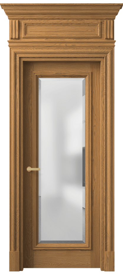 Дверь межкомнатная Антик 7300 Дуб солнечный матовый Сатинированное стекло с фацетом КЭП + Объёмный фриз + Карниз ДСЛ.М Цена 264949 ₽ Наличники уже входят в базовый комплект. Фабрика дверей Волховец 8 (800) 551 43 19 Межкомнатная дверь Антик 7300 Дуб солнечный матовый Сатинированное стекло с фацетом Цена 264949 ₽ | Volhovec