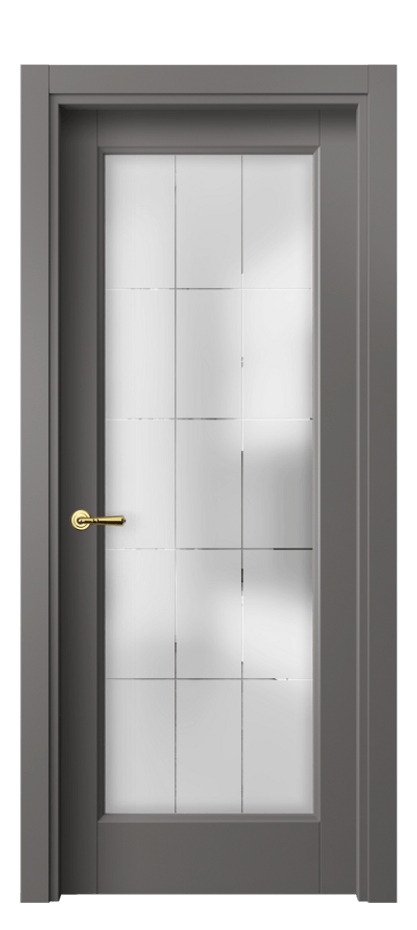 Дверь межкомнатная Galant 1402 Матовый классический серый Сатинированное стекло с гравировкой "Лофт" Гладкий наличник МКЛС Цена 53399 ₽ Наличники уже входят в базовый комплект. Фабрика дверей Волховец 8 (800) 551 43 19 Межкомнатная дверь Galant 1402 Матовый классический серый Сатинированное стекло с гравировкой "Лофт" Цена 53399 ₽ | Volhovec