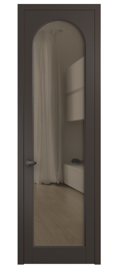 Дверь межкомнатная Палаццо 6804 Матовый антрацит Прозрачное бронзовое стекло, триплекс 0536 МАН Цена 97029 ₽ Наличники уже входят в базовый комплект. Фабрика дверей Волховец 8 (800) 551 43 19 Межкомнатная дверь Палаццо 6804 Матовый антрацит Прозрачное бронзовое стекло, триплекс Цена 97029 ₽ | Volhovec