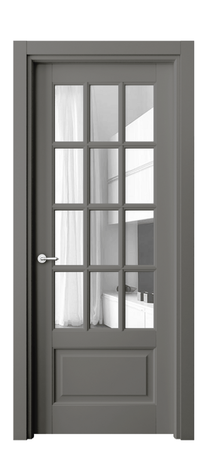 Дверь межкомнатная Toscana Grigliato 6313 Бук классический серый Прозрачное стекло Гладкий наличник БКЛС Цена 114199 ₽ Наличники уже входят в базовый комплект. Фабрика дверей Волховец 8 (800) 551 43 19 Межкомнатная дверь Toscana Grigliato 6313 Бук классический серый Прозрачное стекло Цена 114199 ₽ | Volhovec