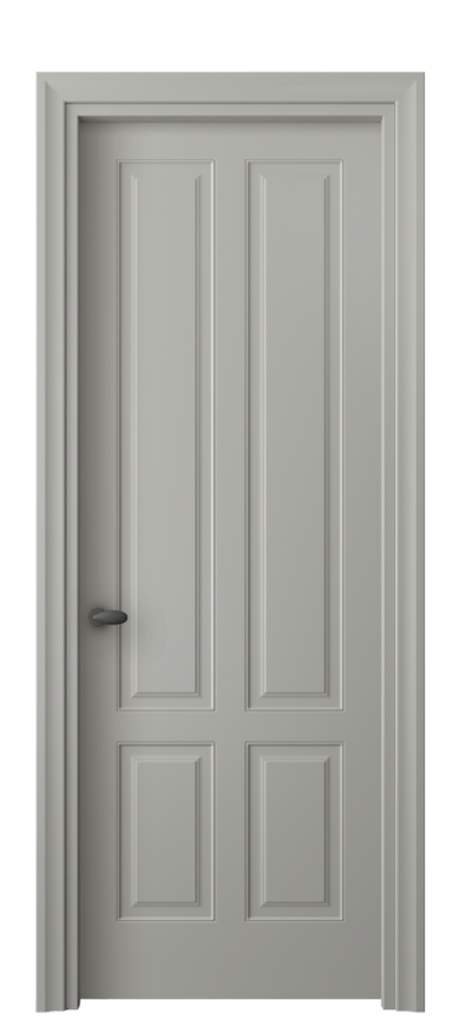 Дверь межкомнатная Esse 8521 Матовый нейтральный серый  Фигурный универсальный наличник МНСР Цена 52999 ₽ Наличники уже входят в базовый комплект. Фабрика дверей Волховец 8 (800) 551 43 19 Межкомнатная дверь Esse 8521 Матовый нейтральный серый  Цена 52999 ₽ | Volhovec