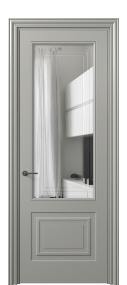 Дверь межкомнатная Mascot 8452 Матовый нейтральный серый Прозрачное стекло с гравировкой "Грани", триплекс Фигурный наличник МНСР Цена 82499 ₽ Наличники уже входят в базовый комплект. Фабрика дверей Волховец 8 (800) 551 43 19 Межкомнатная дверь Mascot 8452 Матовый нейтральный серый Прозрачное стекло с гравировкой "Грани", триплекс Цена 82499 ₽ | Volhovec