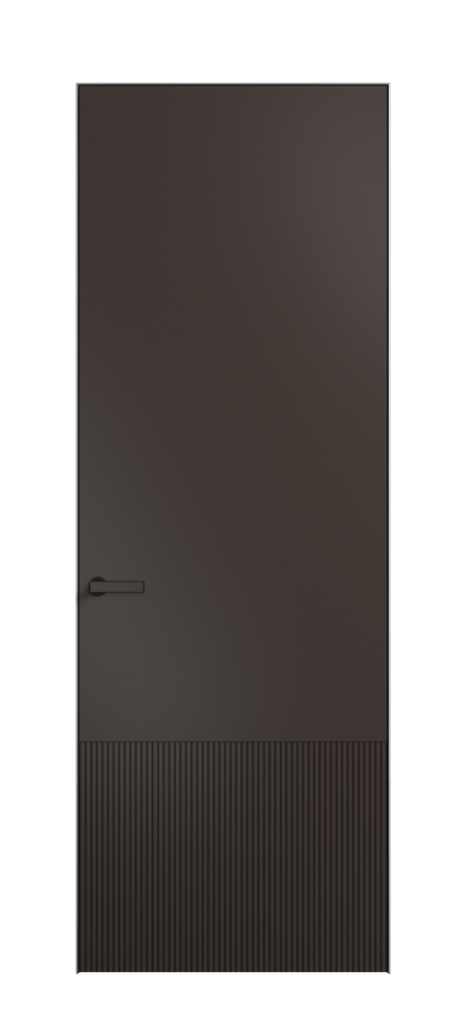 Дверь межкомнатная Вельвет АКП 8202 Матовый антрацит. Скрытый короб Черный Цена 70469 . Фабрика дверей Волховец 8 (800) 551 43 19 Межкомнатная дверь Вельвет АКП 8202 Матовый антрацит. Цена 70469 | Volhovec