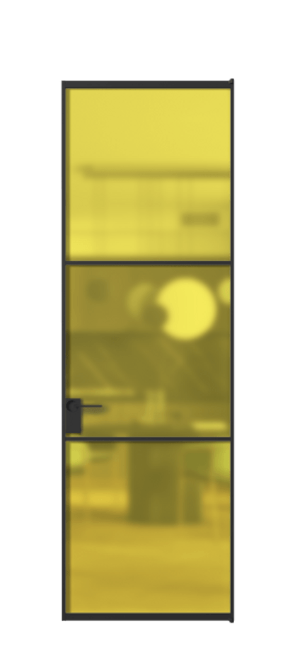 Алюминиевая дверь АЛПЛ040.03 Алюминий Черный Сатинированное жёлтое стекло, триплекс. Без короба чер Цена 120130 Стоимость комплекта двери включает:
1. Полотно (600/650/700/750/800/850/900/950*2000-2400 мм).
2. Короб
3. Комплект фурнитуры (2 торцевые петли и магнитный замок с ответной планкой). Фабрика дверей Волховец 8 (800) 551 43 19 Алюминиевая дверь АЛПЛ040.03 Алюминий Черный Сатинированное жёлтое стекло, триплекс Цена 120130 | Volhovec