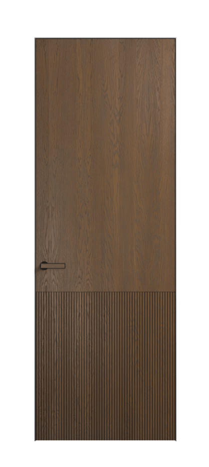 Дверь межкомнатная Вельвет ПУ 8204 Дуб туманный матовый. Скрытый универсальный короб Черный Цена 174769 . Фабрика дверей Волховец 8 (800) 551 43 19 Межкомнатная дверь Вельвет ПУ 8204 Дуб туманный матовый. Цена 174769 | Volhovec