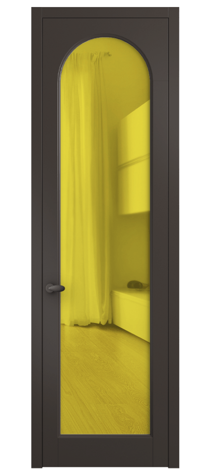 Дверь межкомнатная Palazzo 6804 Матовый антрацит Прозрачное жёлтое стекло, триплекс 0536 МАН Цена 97029 ₽ Наличники уже входят в базовый комплект. Фабрика дверей Волховец 8 (800) 551 43 19 Межкомнатная дверь Palazzo 6804 Матовый антрацит Прозрачное жёлтое стекло, триплекс Цена 97029 ₽ | Volhovec