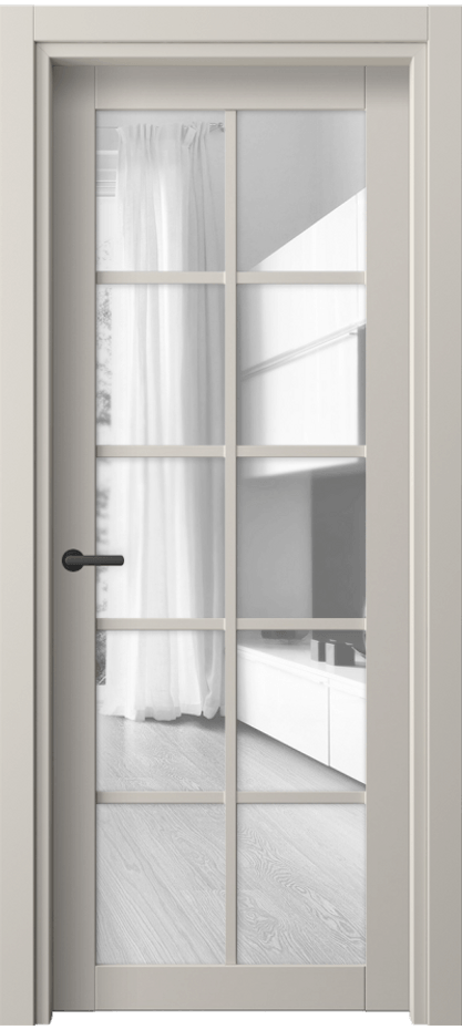 Дверь межкомнатная Neo 2106 ПЭТ светло-серый Прозрачное стекло, триплекс Гладкий классический наличник ПЭСС Цена 28639 ₽ Наличники уже входят в базовый комплект. Фабрика дверей Волховец 8 (800) 551 43 19 Межкомнатная дверь Neo 2106 ПЭТ светло-серый Прозрачное стекло, триплекс Цена 28639 ₽ | Volhovec