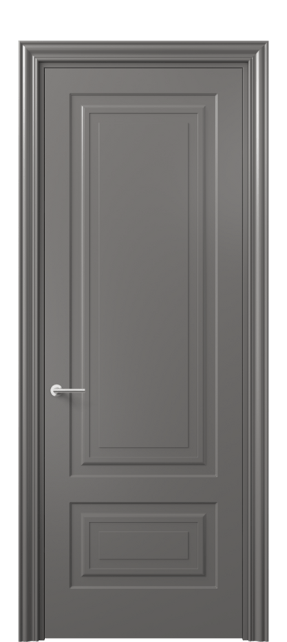 Дверь межкомнатная Mascot 8441 Матовый классический серый Фигурный наличник МКЛС Цена 3890 AZE Наличники уже входят в базовый комплект. Фабрика дверей Волховец 8 (800) 551 43 19 Межкомнатная дверь Mascot 8441 Матовый классический серый Цена 3890 AZE | Volhovec