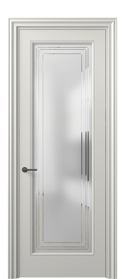 Дверь межкомнатная Mascot 8400 Матовый серый Сатинированное стекло с гравировкой "Грани", триплекс Фигурный наличник МСР Цена 65999 ₽ Наличники уже входят в базовый комплект. Фабрика дверей Волховец 8 (800) 551 43 19 Межкомнатная дверь Mascot 8400 Матовый серый Сатинированное стекло с гравировкой "Грани", триплекс Цена 65999 ₽ | Volhovec