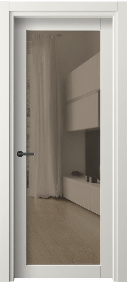 Дверь межкомнатная Нео 2102 ПЭТ белоснежный Прозрачное бронзовое стекло, триплекс Гладкий классический наличник ПЭБЛ Цена 11500 ₽ Наличники уже входят в базовый комплект. Фабрика дверей Волховец 8 (800) 551 43 19 Межкомнатная дверь Нео 2102 ПЭТ белоснежный Прозрачное бронзовое стекло, триплекс Цена 11500 ₽ | Volhovec