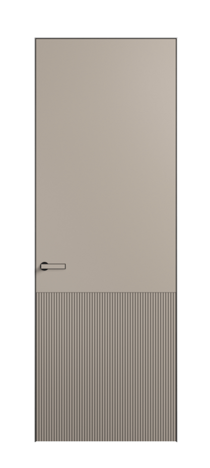 Дверь межкомнатная Velvet 8204 Матовый бисквитный. Скрытый короб Черный Цена 48951 . Фабрика дверей Волховец 8 (800) 551 43 19 Межкомнатная дверь Velvet 8204 Матовый бисквитный. Цена 48951 | Volhovec