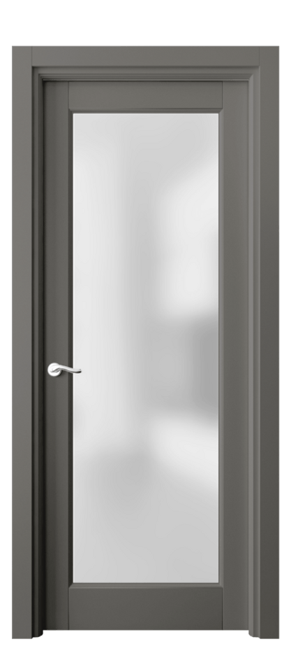 Дверь межкомнатная Лигнум 0700 Матовый классический серый Сатинированное стекло Гладкий наличник МКЛС Цена 95099 ₽ Наличники уже входят в базовый комплект. Фабрика дверей Волховец 8 (800) 551 43 19 Межкомнатная дверь Лигнум 0700 Матовый классический серый Сатинированное стекло Цена 95099 ₽ | Volhovec