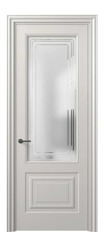 Дверь межкомнатная Mascot 8452 Матовый серый Сатинированное стекло с гравировкой "Грани", триплекс, 7 мм Фигурный наличник МСР Цена 81480 ₽ Наличники уже входят в базовый комплект. Фабрика дверей Волховец 8 (800) 551 43 19 Межкомнатная дверь Mascot 8452 Матовый серый Сатинированное стекло с гравировкой "Грани", триплекс, 7 мм Цена 81480 ₽ | Volhovec