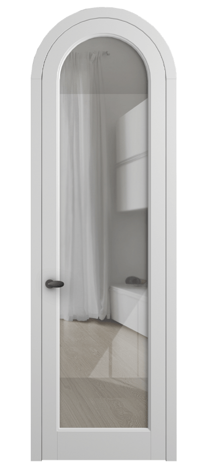 Дверь межкомнатная Палаццо 6814 Матовый белоснежный Рефлективное прозрачное стекло "Stopsol", калёное 0536R МБЛ Цена 139820 ₽ Наличники уже входят в базовый комплект. Фабрика дверей Волховец 8 (800) 551 43 19 Межкомнатная дверь Палаццо 6814 Матовый белоснежный Рефлективное прозрачное стекло "Stopsol", калёное Цена 139820 ₽ | Volhovec