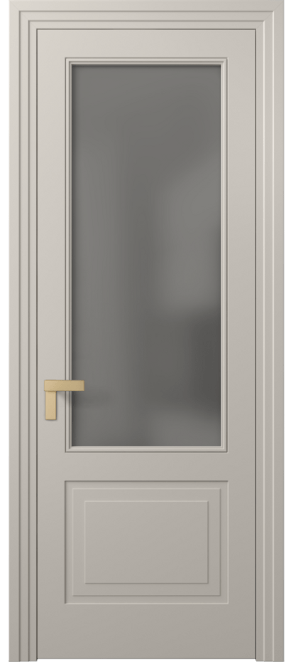 Дверь межкомнатная Rocca 8352 Матовый светло-бежевый Сатинированное серое стекло, триплекс, 8 мм Каскадный компланарный наличник МСБЖ Цена 77899 ₽ Наличники уже входят в базовый комплект. Фабрика дверей Волховец 8 (800) 551 43 19 Межкомнатная дверь Rocca 8352 Матовый светло-бежевый Сатинированное серое стекло, триплекс, 8 мм Цена 77899 ₽ | Volhovec