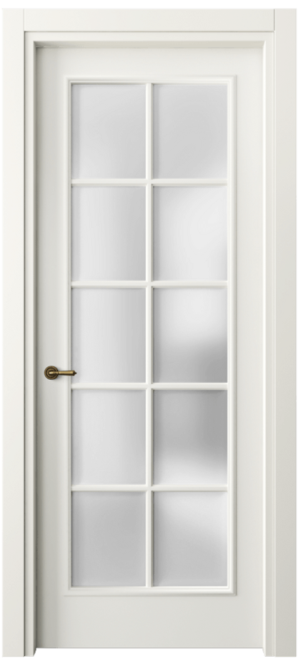 Дверь межкомнатная Paris 8102 Матовый жемчужный Сатинированное стекло Гладкий наличник МЖМ Цена 72399 ₽ Наличники уже входят в базовый комплект. Фабрика дверей Волховец 8 (800) 551 43 19 Межкомнатная дверь Paris 8102 Матовый жемчужный Сатинированное стекло Цена 72399 ₽| Volhovec