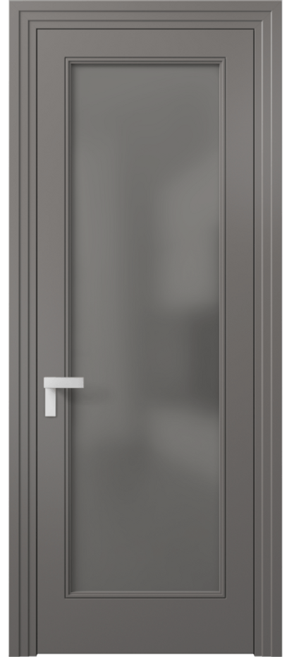 Дверь межкомнатная Rocca 8300 Матовый классический серый Сатинированное серое стекло, триплекс Каскадный компланарный наличник МКЛС Цена 77899 ₽ Наличники уже входят в базовый комплект. Фабрика дверей Волховец 8 (800) 551 43 19 Межкомнатная дверь Rocca 8300 Матовый классический серый Сатинированное серое стекло, триплекс Цена 77899 ₽ | Volhovec