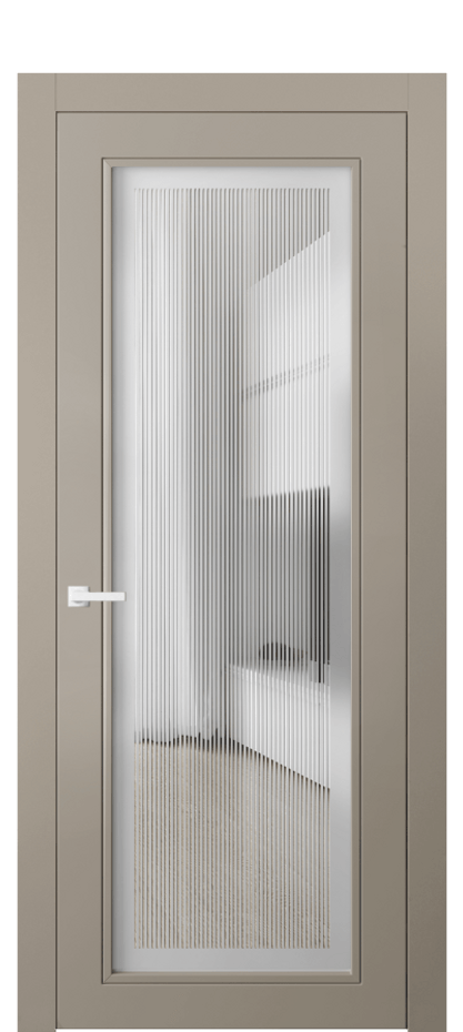 Дверь межкомнатная Neo Classic 8000 Матовый бисквитный Сатинированное с гравировкой "Каннелюры", триплекс Гладкий компланарный наличник МБСК Цена 83699 ₽ Наличники уже входят в базовый комплект. Фабрика дверей Волховец 8 (800) 551 43 19 Межкомнатная дверь Neo Classic 8000 Матовый бисквитный Сатинированное с гравировкой "Каннелюры", триплекс Цена 83699 ₽ | Volhovec