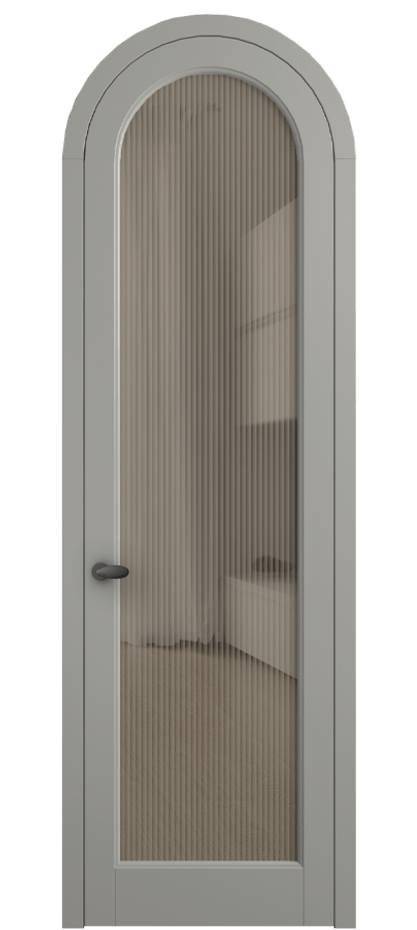 Дверь межкомнатная Palazzo 6814 Матовый нейтральный серый Рифлёное бронзовое стекло "Moru", триплекс 0536R МНСР Цена 133159 ₽ Наличники уже входят в базовый комплект. Фабрика дверей Волховец 8 (800) 551 43 19 Межкомнатная дверь Palazzo 6814 Матовый нейтральный серый Рифлёное бронзовое стекло "Moru", триплекс Цена 133159 ₽ | Volhovec