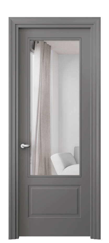 Дверь межкомнатная Esse 8542 Матовый классический серый Двустороннее зеркало, триплекс, 7 мм Фигурный универсальный наличник МКЛС Цена 54479 ₽ Наличники уже входят в базовый комплект. Фабрика дверей Волховец 8 (800) 551 43 19 Межкомнатная дверь Esse 8542 Матовый классический серый Двустороннее зеркало, триплекс, 7 мм Цена 54479 ₽ | Volhovec