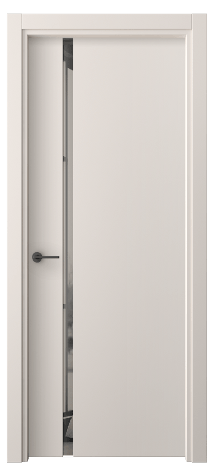 Дверь межкомнатная Фридом 4222 ПЭТ тёплый-белый Двустороннее серое зеркало, триплекс Классический гладкий наличник ПЭТБ Цена 33249 ₽ Наличники уже входят в базовый комплект. Фабрика дверей Волховец 8 (800) 551 43 19 Межкомнатная дверь Фридом 4222 ПЭТ тёплый-белый Двустороннее серое зеркало, триплекс Цена 33249 ₽ | Volhovec