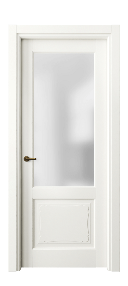 Дверь межкомнатная Тоскана Элегантэ 6322 Матовый жемчужный Сатинированное стекло Гладкий наличник МЖМ Цена 95099 ₽ Наличники уже входят в базовый комплект. Фабрика дверей Волховец 8 (800) 551 43 19 Межкомнатная дверь Тоскана Элегантэ 6322 Матовый жемчужный Сатинированное стекло Цена 95099 ₽ | Volhovec