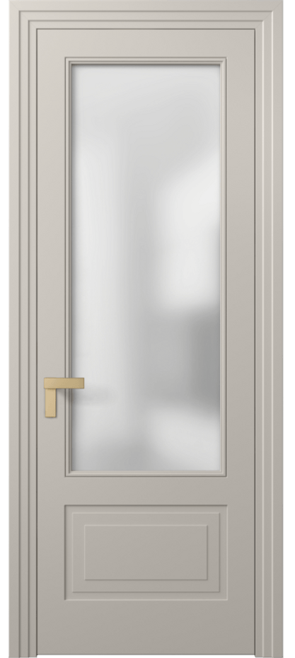 Дверь межкомнатная Rocca 8342 Матовый светло-бежевый Сатинированное стекло Каскадный компланарный наличник МСБЖ Цена 66319 ₽ Наличники уже входят в базовый комплект. Фабрика дверей Волховец 8 (800) 551 43 19 Межкомнатная дверь Rocca 8342 Матовый светло-бежевый Сатинированное стекло Цена 66319 ₽ | Volhovec