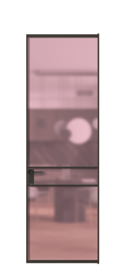 Алюминиевая дверь АЛПЛ040.02 Алюминий антрацит Сатинированное розовое стекло, триплекс. Без короба ААН Цена 123970 Стоимость комплекта двери включает: 1. Полотно (600/650/700/750/800/850/900/950*2000-2400 мм).
2. Короб
3. Комплект фурнитуры (2 торцевые петли и магнитный замок с ответной планкой). Фабрика дверей Волховец 8 (800) 551 43 19 Алюминиевая дверь АЛПЛ040.02 Алюминий антрацит Сатинированное розовое стекло, триплекс Цена 123970 | Volhovec